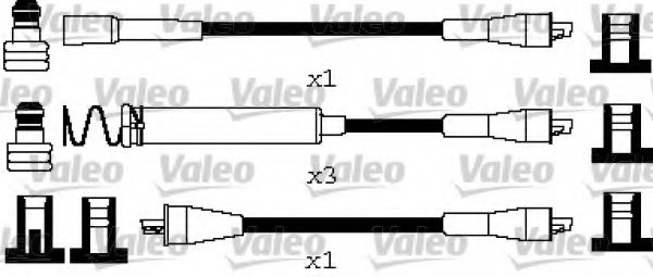 VALEO 346668 Ignition Cable Kit